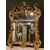 specc338 - mirror in gilded wood, 19th century, cm l 78 xh 105     