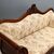 Louis Philippe Walnut Sofa, Italy, Mid-19th Century