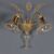 Set of Four Murano Glass Sconces, Italy, Second Half of the 20th Century