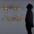 Set of Four Murano Glass Sconces, Italy, Second Half of the 20th Century