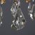 Bronze and Crystal Chandelier