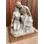 Scultura in marmo bianco - Il bacio. XIX secolo.