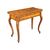 Olive wood veneered game table. Tuscany, 18th century.