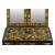 Two-part trumeau in lacquered, gilded, and painted wood. Venice, first half of the 18th century.