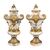 Pair of marble and gilded bronze vases - Susse Frères Foundry - Paris, 19th century.