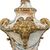 Pair of marble and gilded bronze vases - Susse Frères Foundry - Paris, 19th century.