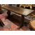 TAV324 - Walnut table, 19th century, dimensions cm L 200 x D 71 x H 83
