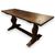 TAV324 - Walnut table, 19th century, dimensions cm L 200 x D 71 x H 83