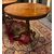 TAV325 - Sorrento inlaid table with Saint George, 19th century, dimensions diameter 80 cm x H 79