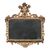Carved and gilded wooden mirror. Italy, 18th century.