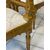 Group of four Louis XVI lacquered and gilded chairs. 18th century. Restored.