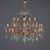 Lampadario in Stile Rococò Italia XX Secolo