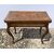 Olive wood veneered game table. Tuscany, 18th century.