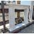White marble fireplace