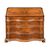 Walnut chest of drawers with drop-leaf. Italy, 18th century.