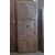ptci506 - door in walnut with wavy panels, cm l 91 xh 235     