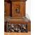 17th-century walnut wardrobe from Northern Italy.