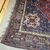 Antique Persian Ashfar rug 1930. Measures 266 x 180. In shades of red and blue.