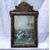 Lacquered, gilded, and painted wooden mirror. Venice, 18th-19th century.