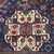 Antique Persian Ashfar rug 1930. Measures 266 x 180. In shades of red and blue.