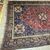 Antique Persian Ashfar rug 1930. Measures 266 x 180. In shades of red and blue.