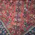 Antique Persian Ashfar carpet 1930. Size 266 x 180. In the colors of red and blue.
