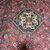 Antique Persian Ashfar carpet 1930. Size 266 x 180. In the colors of red and blue.