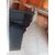 BLACK MARBLE FIREPLACE WITH 19TH CENTURY FRENCH INSERTS cm L134xP40xH107