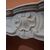 CARVED CARRARA WHITE MARBLE FIREPLACE WITH SHELLS, LOUIS XV STYLE, FRANCE