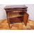 CHARLES X STYLE TWO-DOOR CREDENZA IN ROSEWOOD, 19TH CENTURY RESTORED