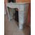 LOUIS PHILIPPE MARBLE FIREPLACE, LATE 19TH CENTURY, FRANCE, cm W113xD34xH99