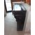 BLACK MARBLE FIREPLACE WITH 19TH CENTURY FRENCH INSERTS cm L134xP40xH107
