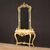 Great Italian console with mirror in Louis XV style
