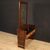 Italian wood design cheval mirror from 70s