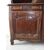 CREDENZA A DUE PORTE CON ALZATA E OROLOGIO STILE PROVENZALE (PIATTAIA)