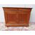 Restored cherry wood two-door credenza from the 19th century.