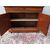 Restored cherry wood two-door credenza from the 19th century.