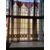 pan090 n. 3 doors Nouveau stained glass mis. cm40 x 145 h