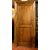 pti454 a door with frame in walnut, mis. max 98x215 cm