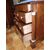 EMPIRE STYLE WALNUT VENEERED CHEST OF DRAWERS, 19TH CENTURY