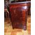 Chest of drawers in mahogany feather, Charles X style