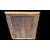 Two-door wall-mounted walnut cabinet.