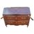 Precious and unique Louis XV Parmigiana walnut flap desk