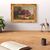 ANTIQUE PAINTINGS, ART DECO, STILL LIFE, CARNATION FLOWERS AND BOOK, OIL ON CARDboard, 20TH CENTURY. (QF671)