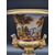 Gilded and hand-painted porcelain cup with hunting scenes, 19th century