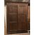 ARM242 - N. 2 walnut wardrobes, from the 1700s, one measures cm L 370 x H 265, the other cm L 195 x H 265
