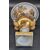 Gilded and hand-painted porcelain cup with hunting scenes, 19th century