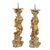 Pair of candle-holding putti