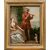 Pittore francese (XVIII sec.) - Suonatore di flauto e cane.