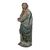 Carved and painted wooden sculpture - Praying Madonna - Italy, 17th-18th century.